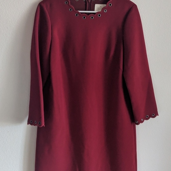 New Kate Spade grommet trim shift dress size 10 - Picture 8 of 8
